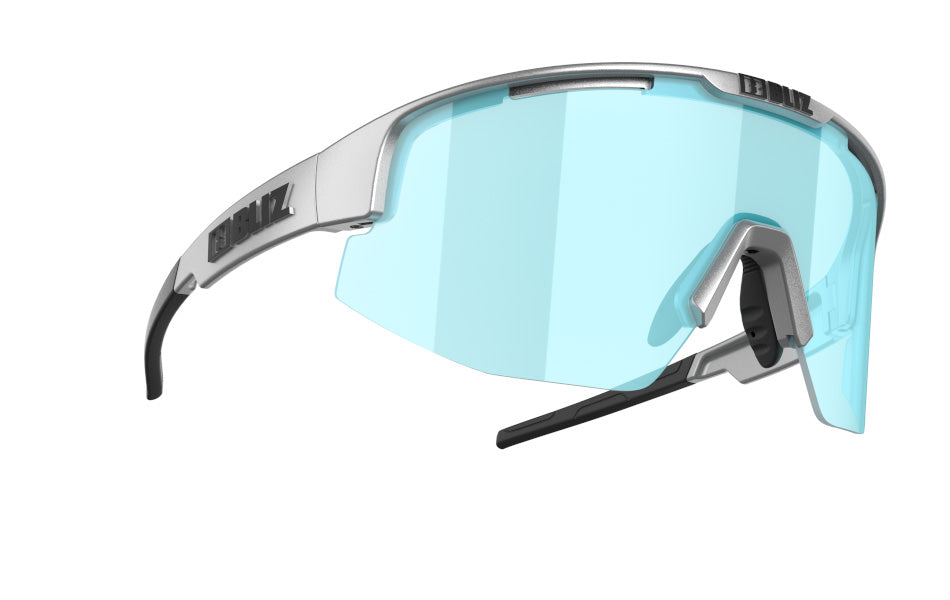 Bliz Matrix Silver Metallic Cycling Eyewear