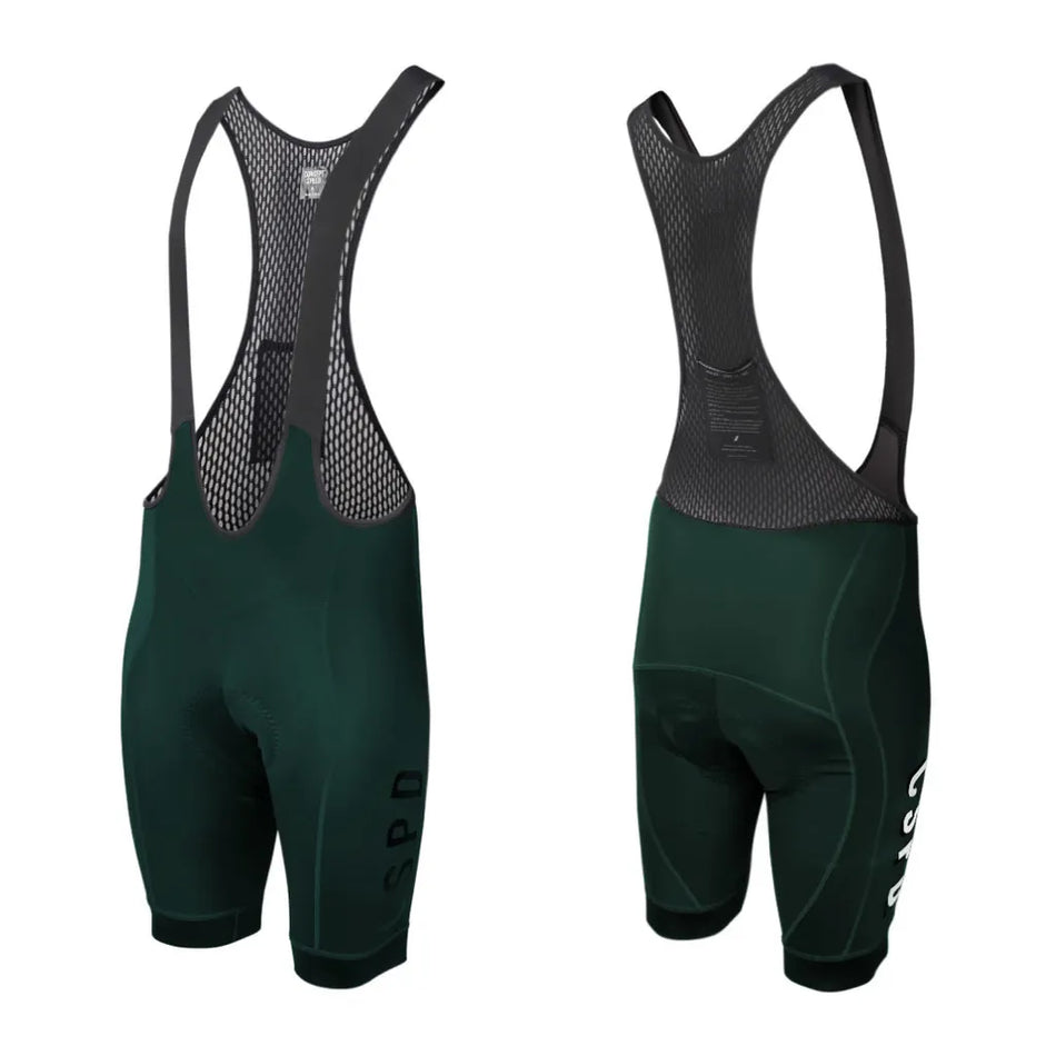 CSPD Original Dark Green Men Bib Short