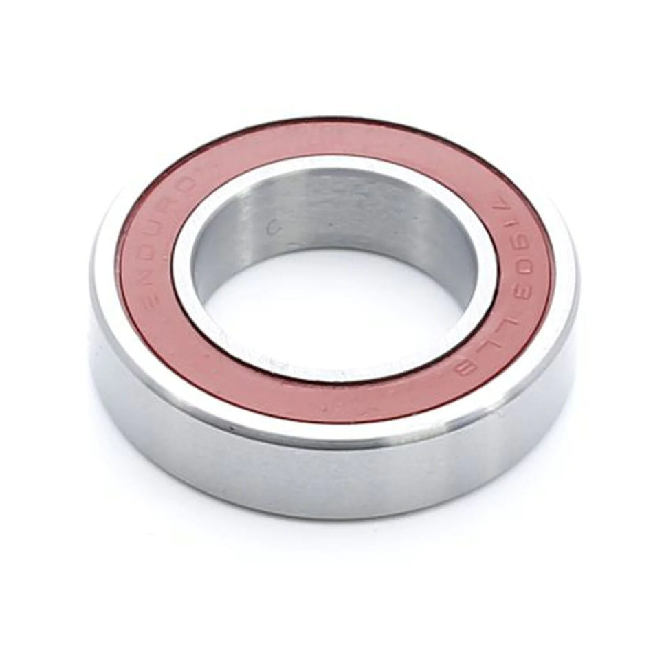 Enduro 71903 LLB - ABEC-5 Angular-Contact Bearing (C3 Clearance) - 17mm x 30mm x 7mm