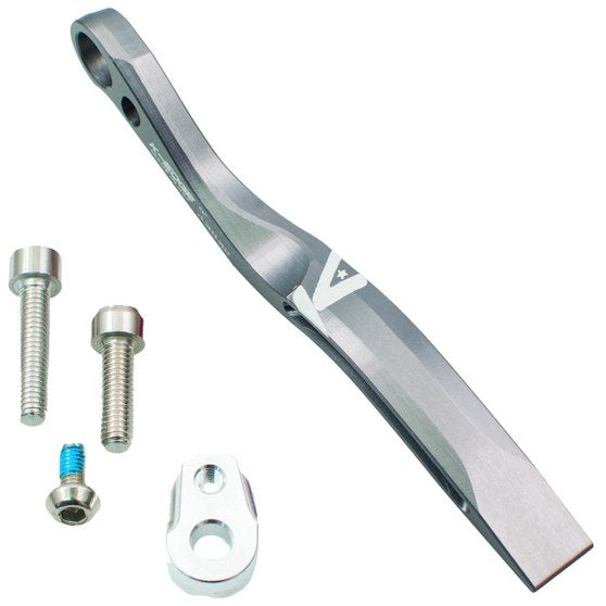 K-Edge Pro Road Braze-On Double Chain Catcher - Gun Metal