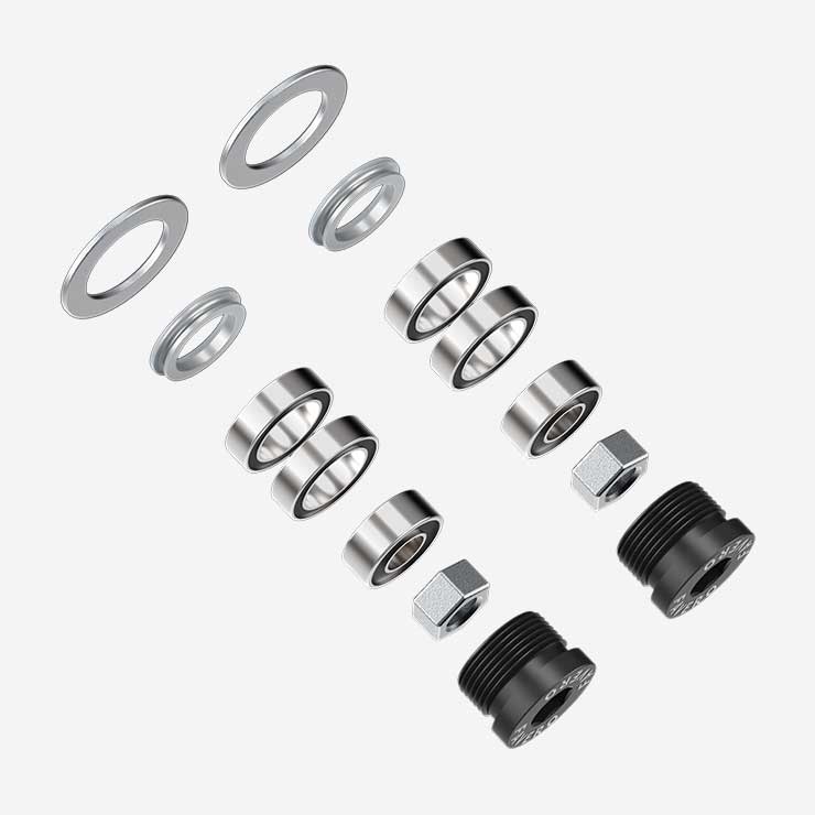 Favero Assioma Bearings M6 Nuts Oil Seal 772-72 1 set for 2 pedals