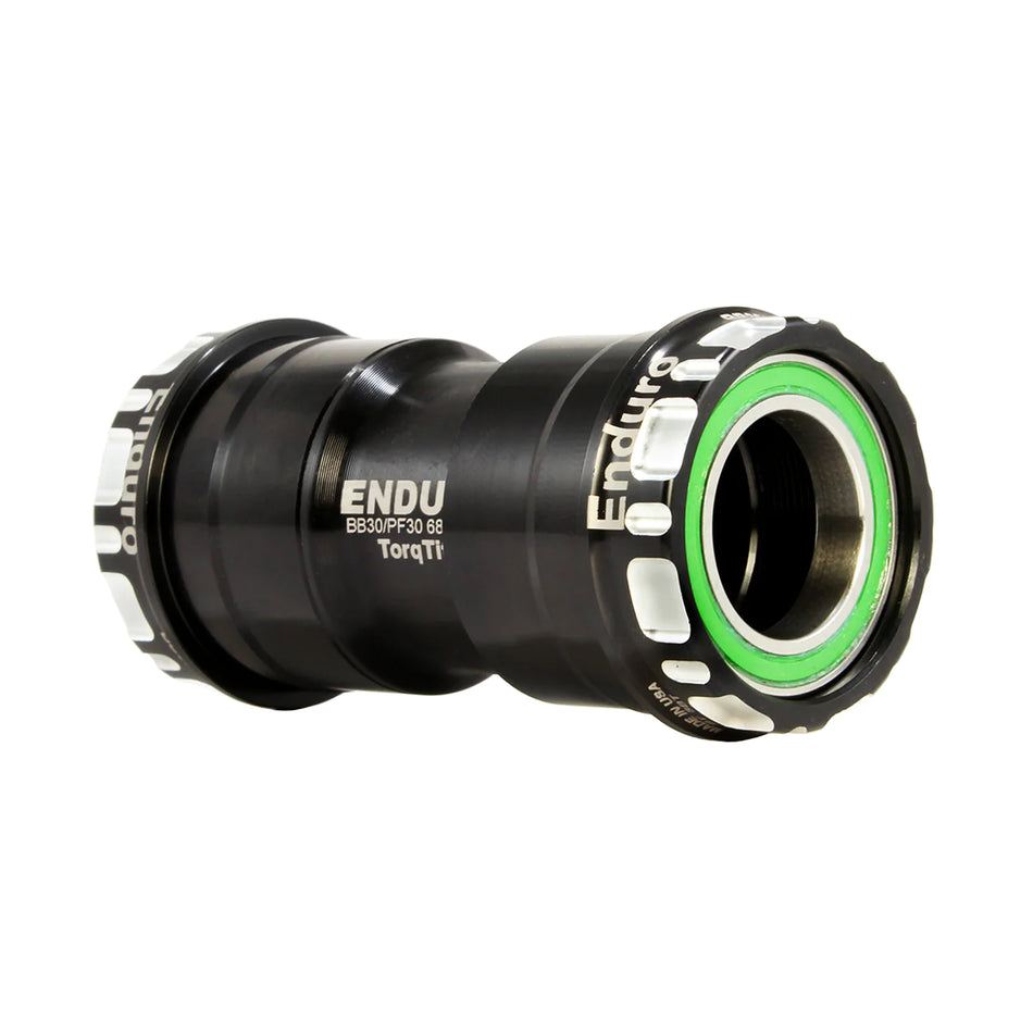 Enduro BKC-0881 - TorqTite, Ceramic-Hybrid, XD-15, Angular Contact, Bearing Bottom Bracket for BB30 Framesets and Shimano 24mm Cranksets