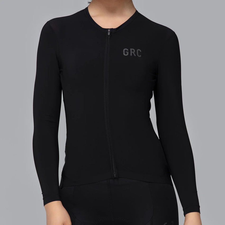 GRC Women's Solid Color Tech LS Jersey