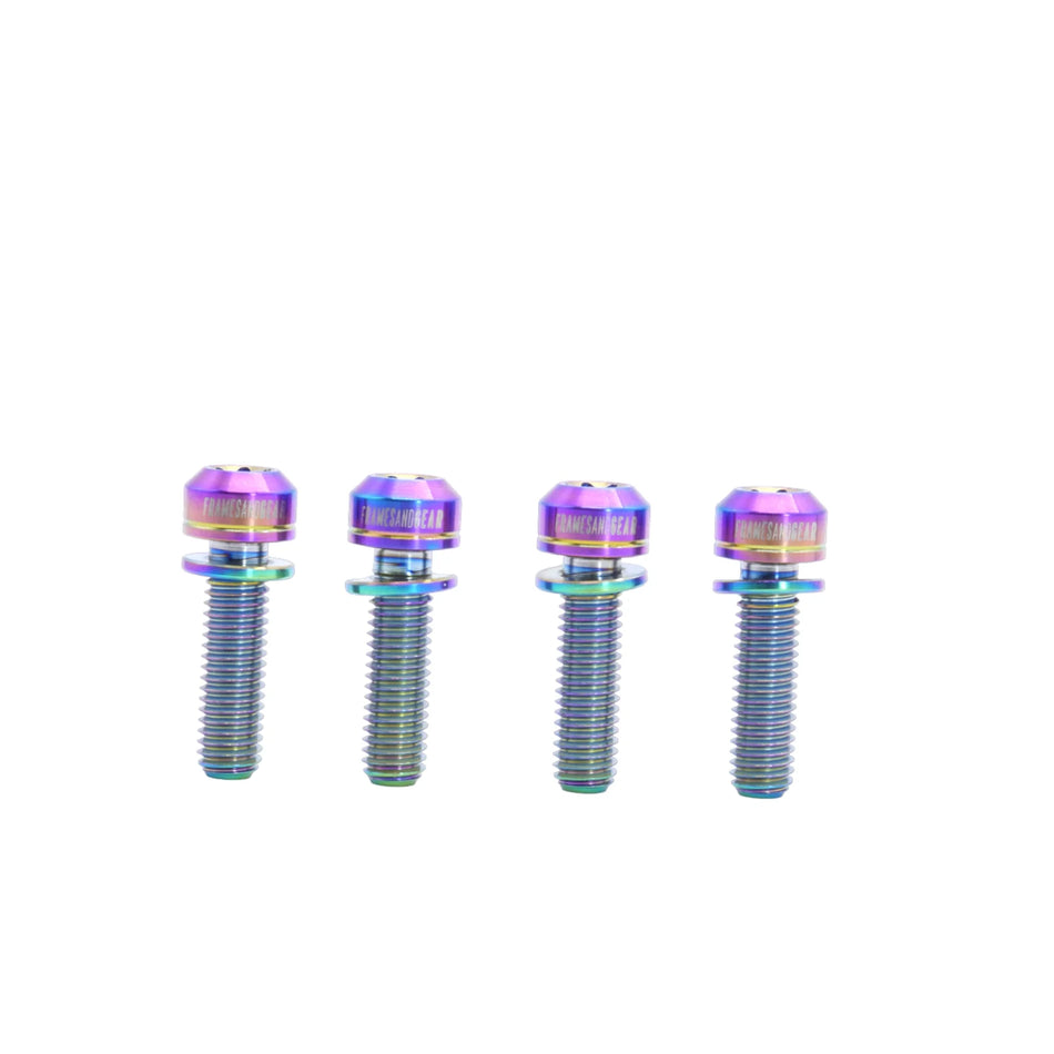 Framesandgear Titanium Stem Bolts M5*18 Trout 4 pieces