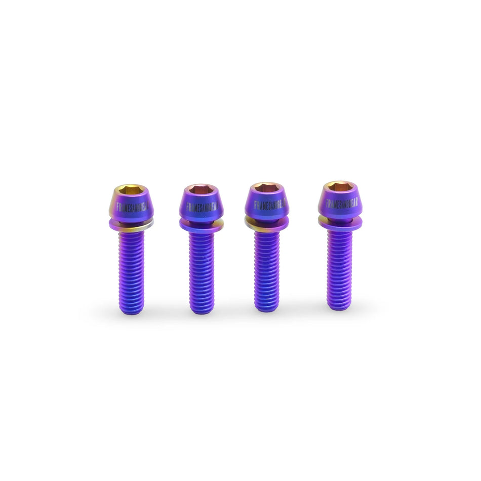 Framesandgear Titanium Stem Bolts M5*20 Trout 4 pieces