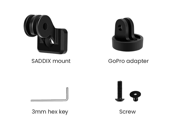 Magicshine Tail Light to GoPro adapter RN120 SEEMEE100 SEEMEE180 SEEMEE200