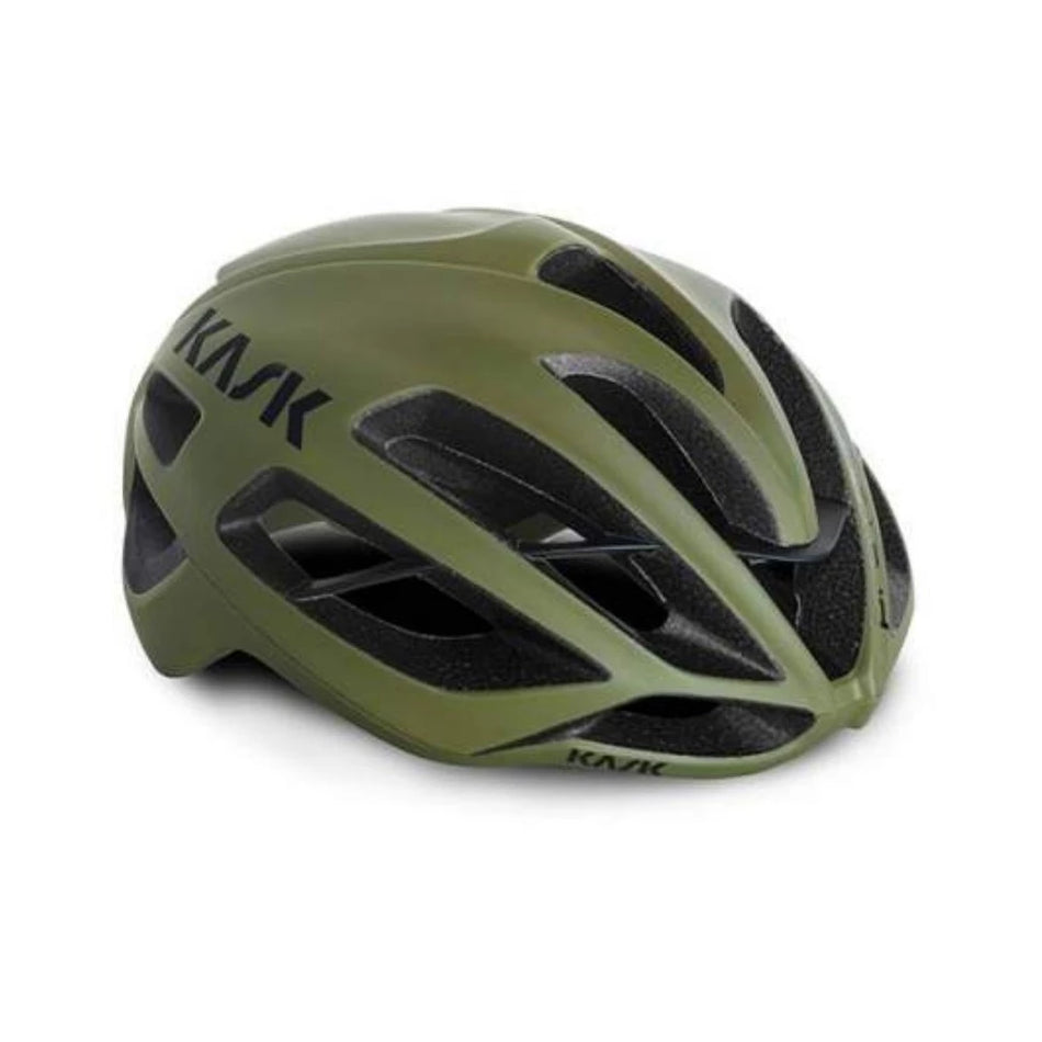 Kask Protone Road Cycling Helmet L Size Olive Green Matt