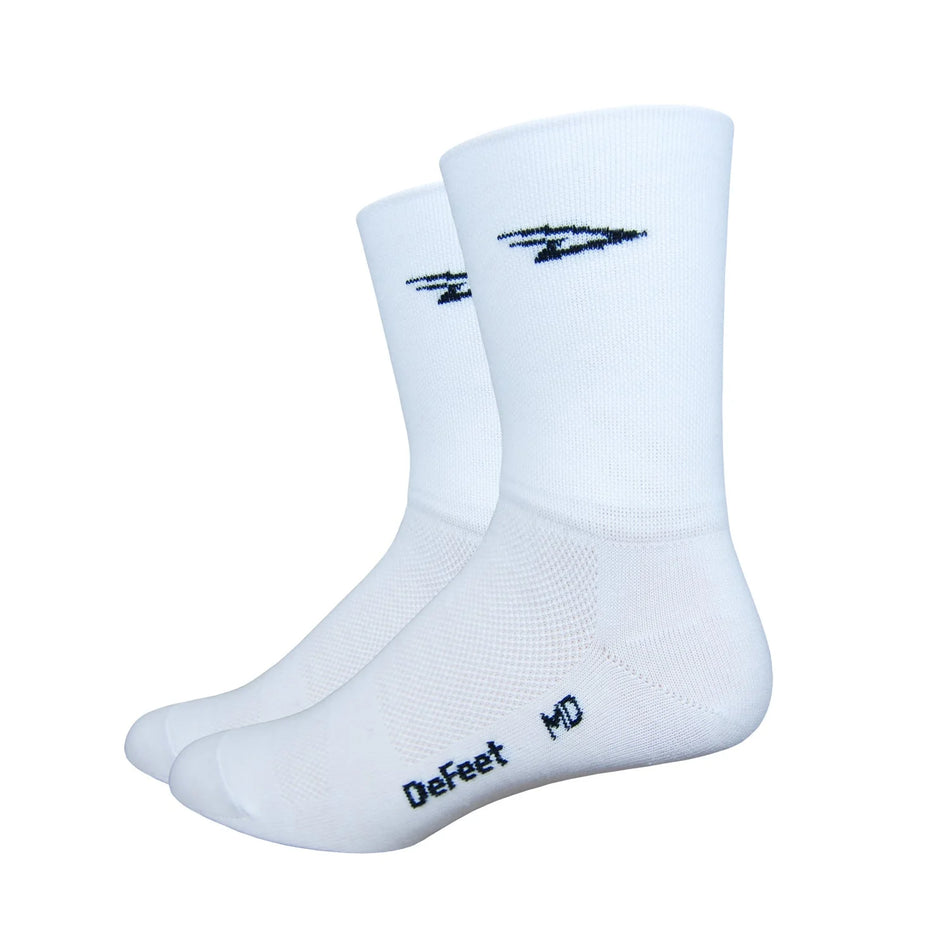 Defeet Aireator 5" D-Logo White (Single Cuff)