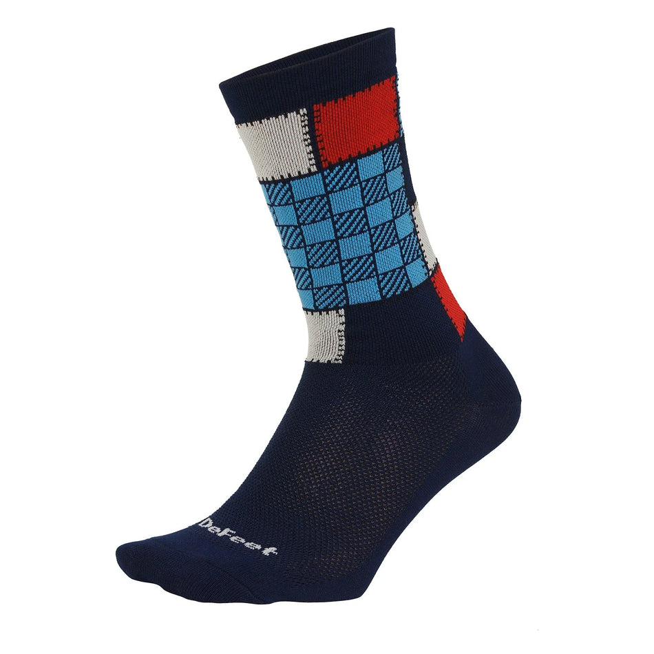 Defeet Aireator 6" Patchwork cycling socks