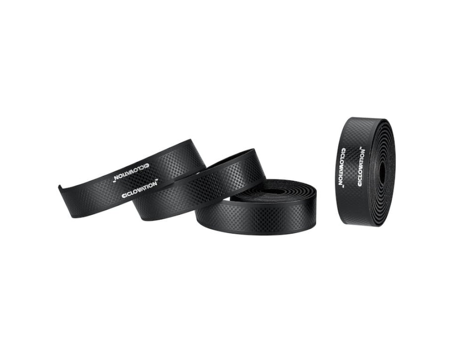 Ciclovation Advanced Bar Tape Poly Touch Vapor metallic - Gem Black