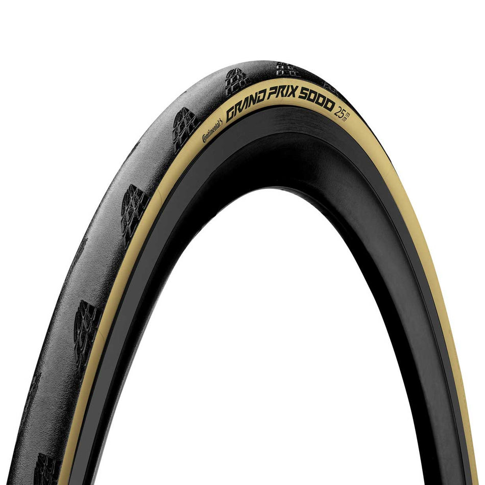 Continental GP5000 28C Black/Cream Tire