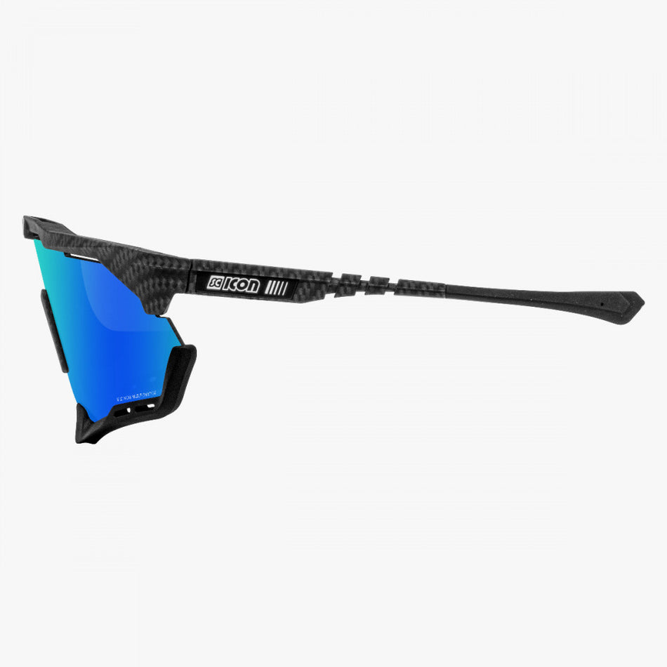 Scicon Aeroshade XL - Black/ Black Fender Multimirror Blue