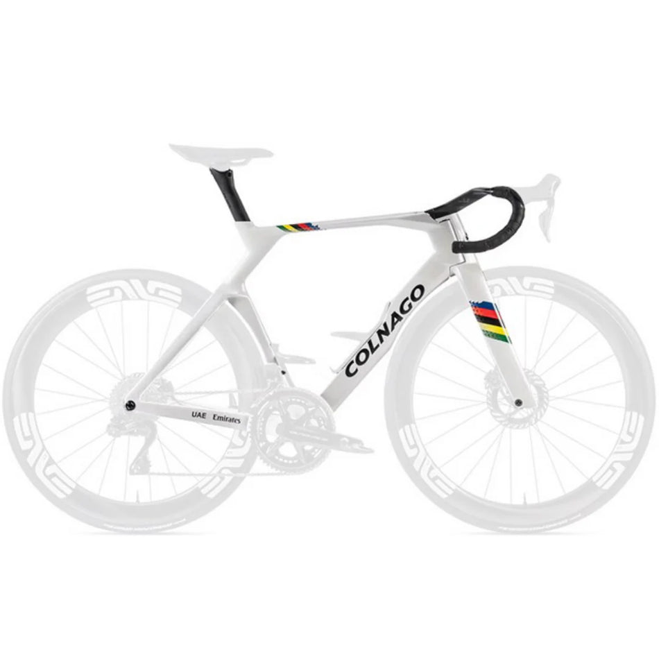 Colnago Y1Rs World Championship White M size with Handlebar 377 x 115 + Ceramicspeed BB