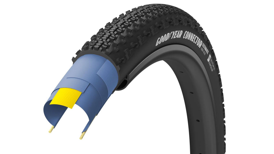 Goodyear 700x40c Connector Ultimate Tubeless Tire Black