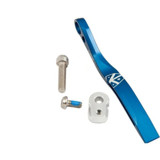 K-Edge Pro Road Braze-On Double Chain Catcher - Blue