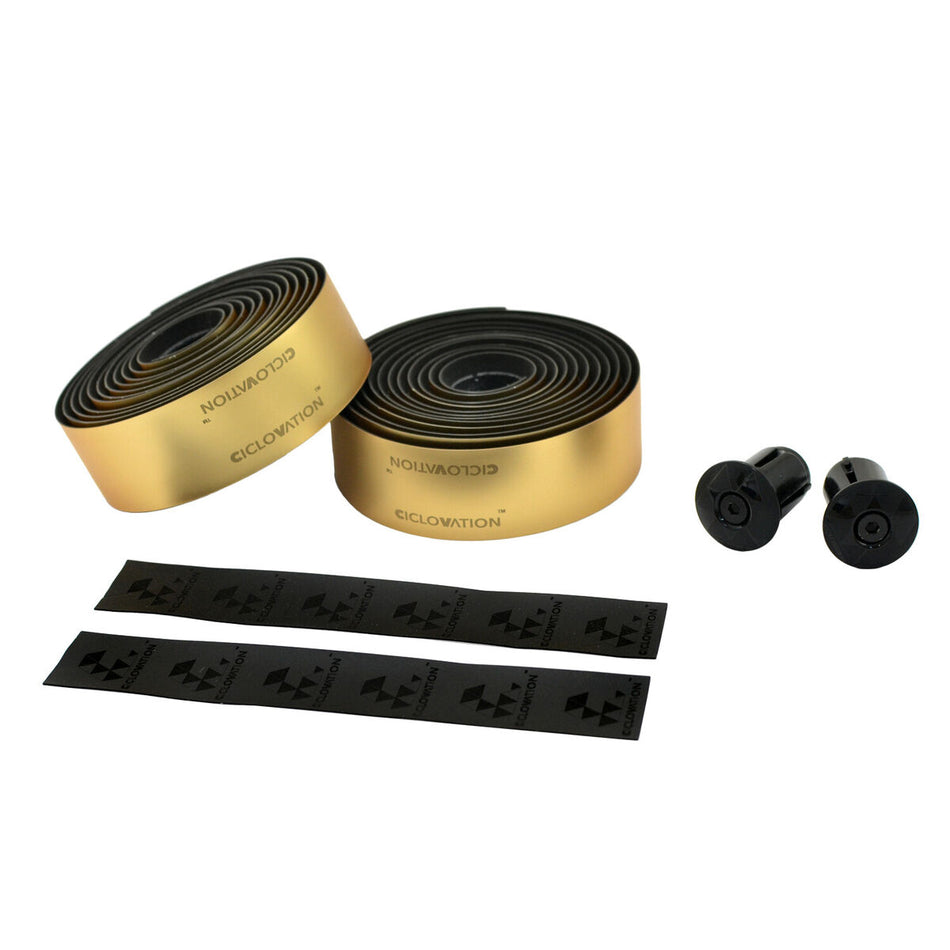 Ciclovation Bar Tape Leather Touch Vapor Gold