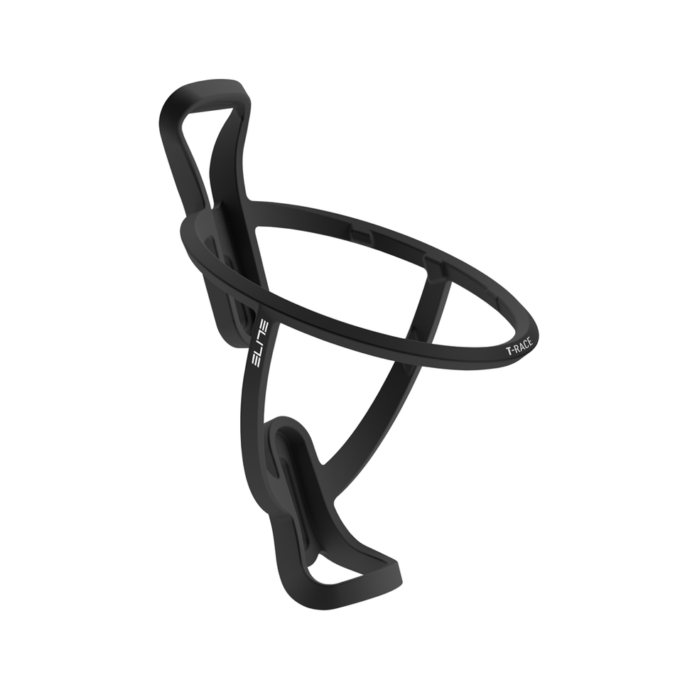 Elite T-Race Black Soft Touch Bottle Cage