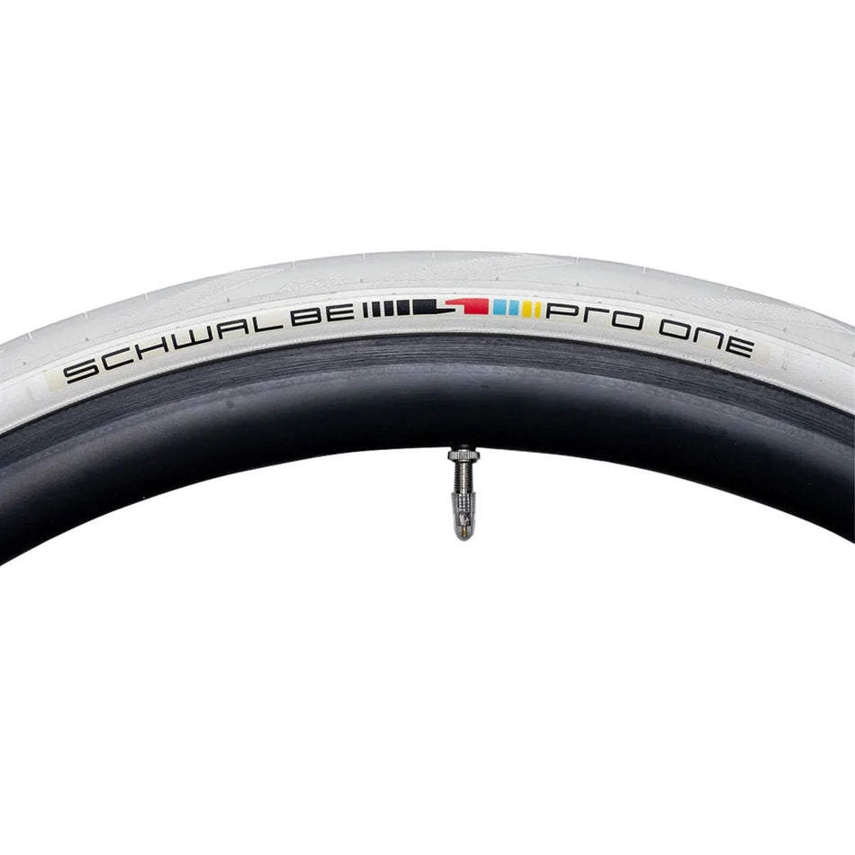 Schwalbe Pro One x Spartacus Limited Edition 28C TLE White Tire